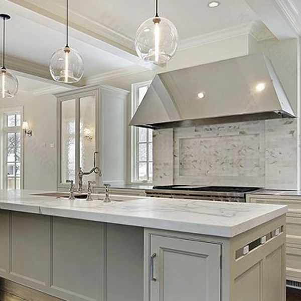 Стандартные размеры starlight белый кухонный Топ кварцевые