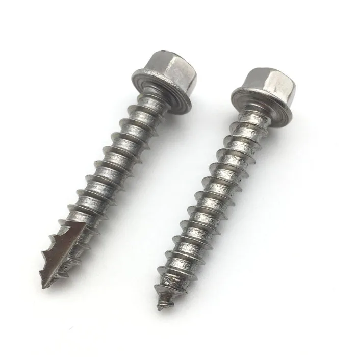 Stainless Steel 304  SS 316 Hex washer head type 17 Roof Screws