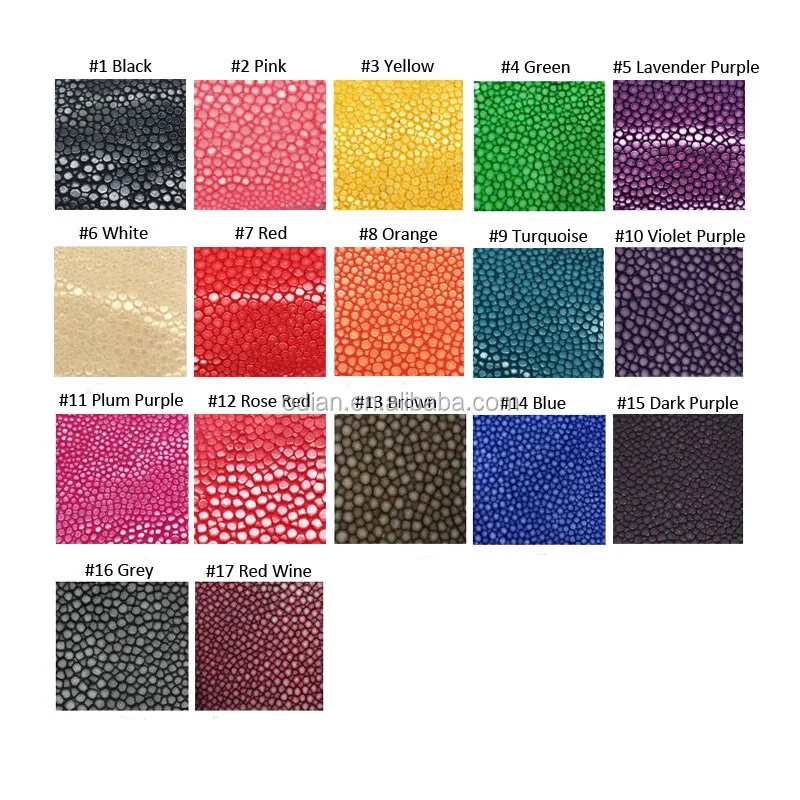 Stingray Color Chart