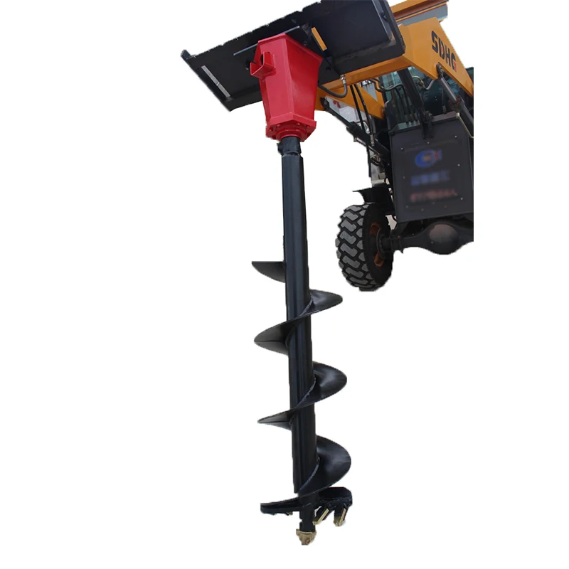 Earth Auger Drill / 4 Stoke Post Hole Digger Auger Drill / Soil Drill Auger 150-1000 CN;SHN Rima AD