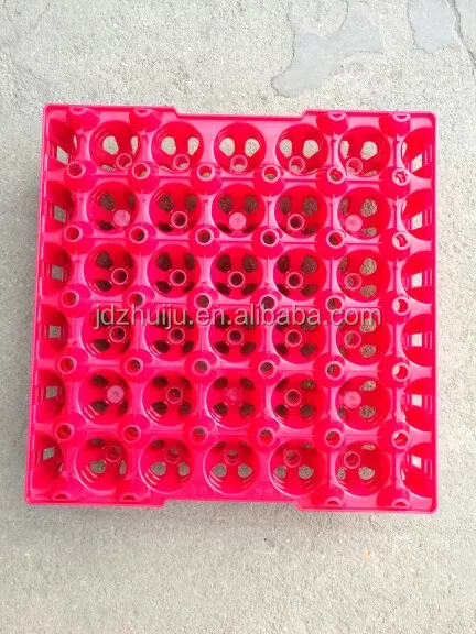 Molded pulp incubator egg carton packaging plastic egg trays for sale