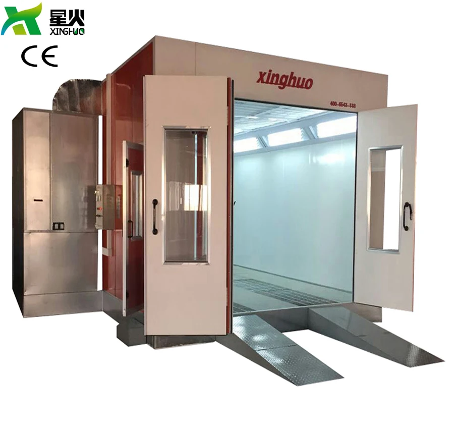 Hot sale CE approved used auto paint booths/paint drying oven/cars rooms painting