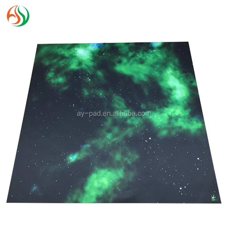 AY 36 x 36 non - toxic custom neoprene playmat board game play mats