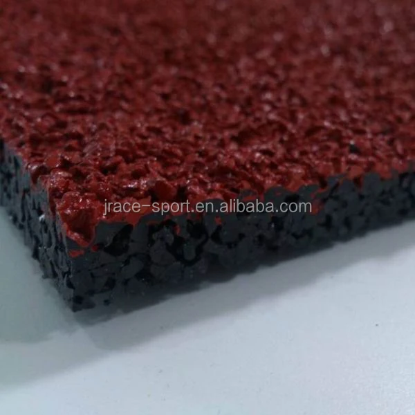pu rubber running track tartan track for track and field stadium outdoor playground