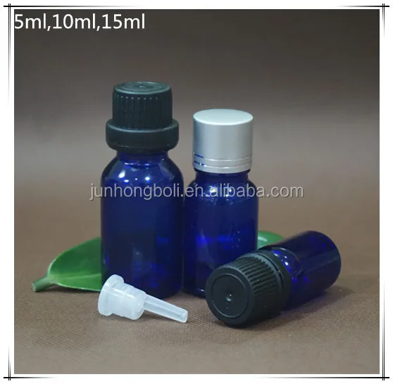 Alibaba Китай 5 мл 10 мл 15 мл Уникальный синий Стеклянные Бутылки/Бутылка Эфирного Масла