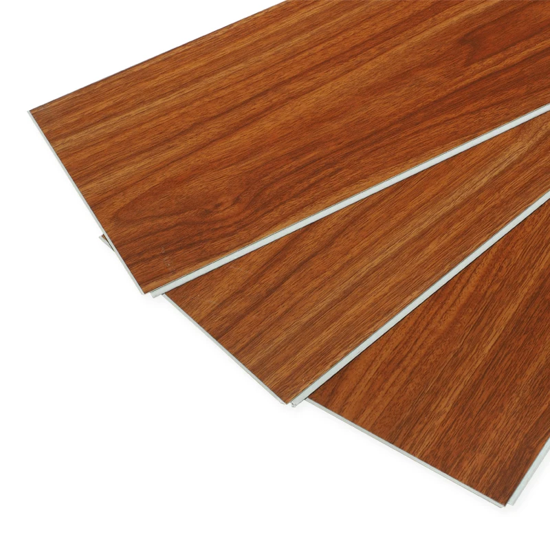 Floor tile 100% waterproof  protect the environment and wood color vinyl tile pvc floor