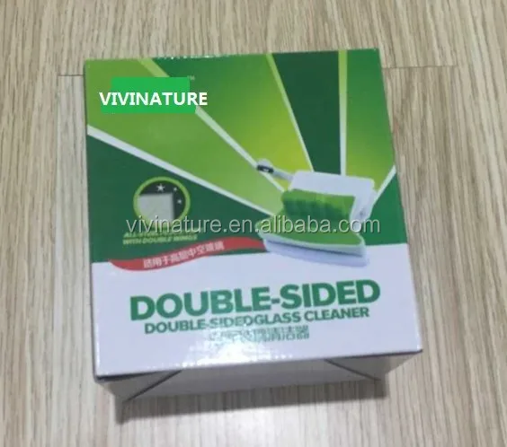 Magnetic Window Wizard Double Face Glass Wiper Cleaner