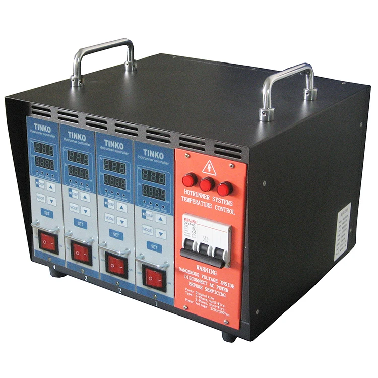 TINKO High Capacity 4 ZONES Injection Molding Machine Hot Runner Temperature Controller