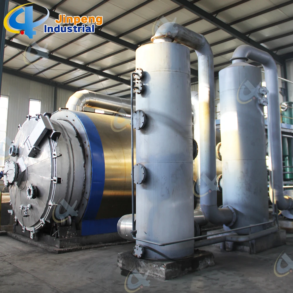 1Mw Power Generator City Garbage Pyrolysis Plant