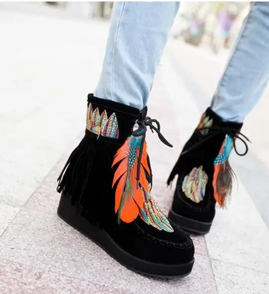 Indian Fringe Boots Promotion-Shop for Promotional Indian