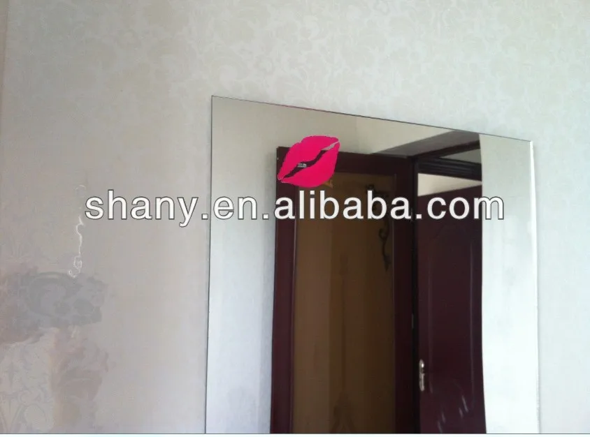 Shetterproof acrylic mirror with screen print