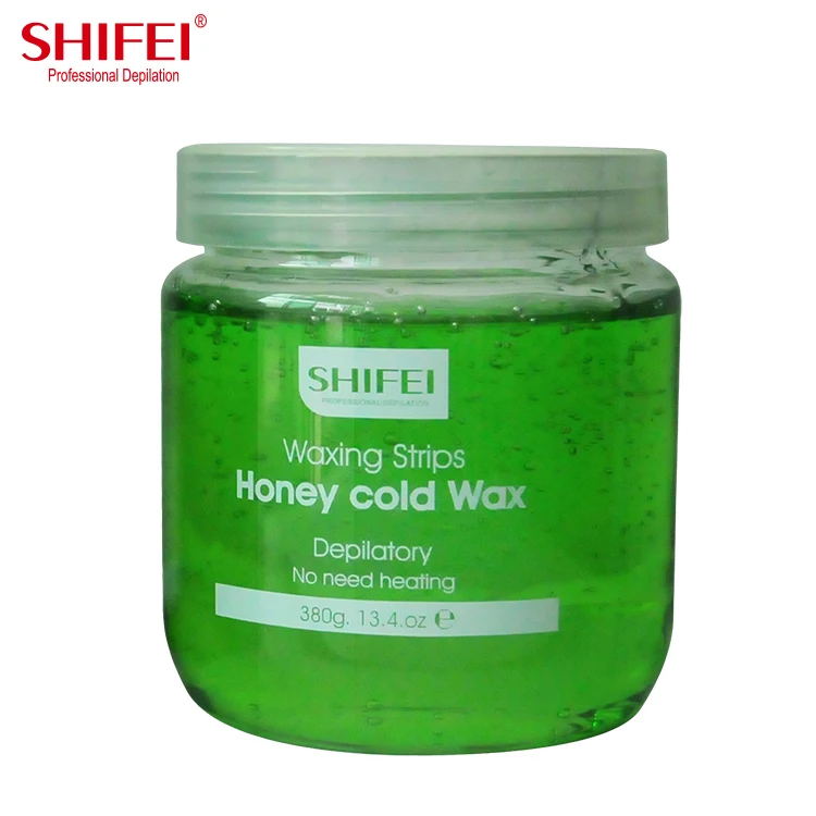 Organic 100% natural sugaring paste hair removal cold wax with depilatory paper