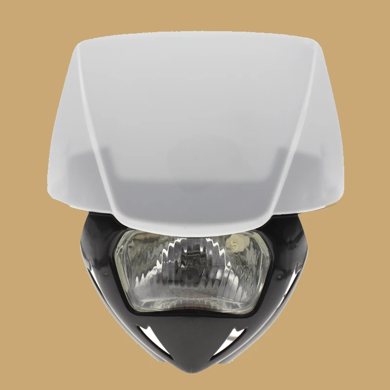 LED motorcycle headlight white color fits all Dual sport motorcycles