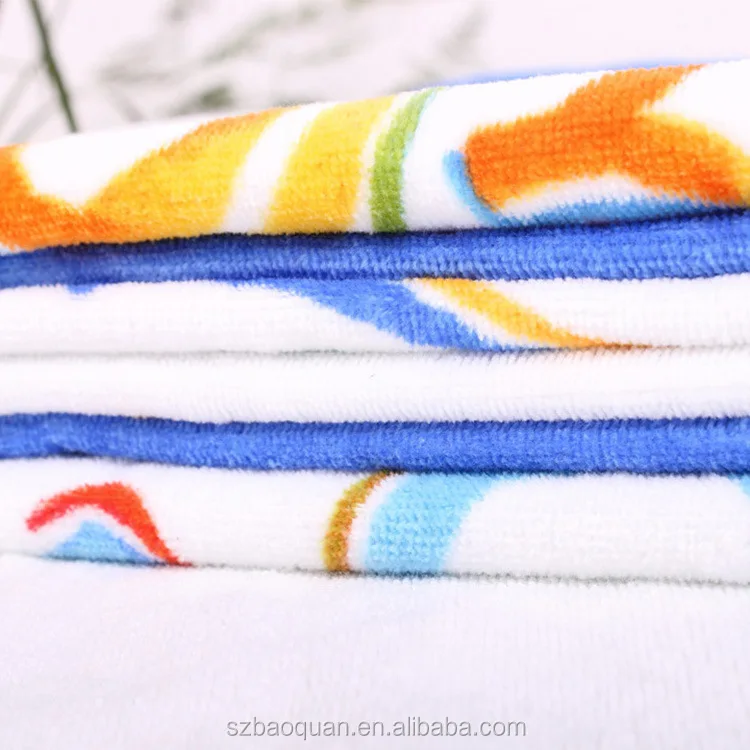 China Supplier Custom Cotton Print Beach Towel