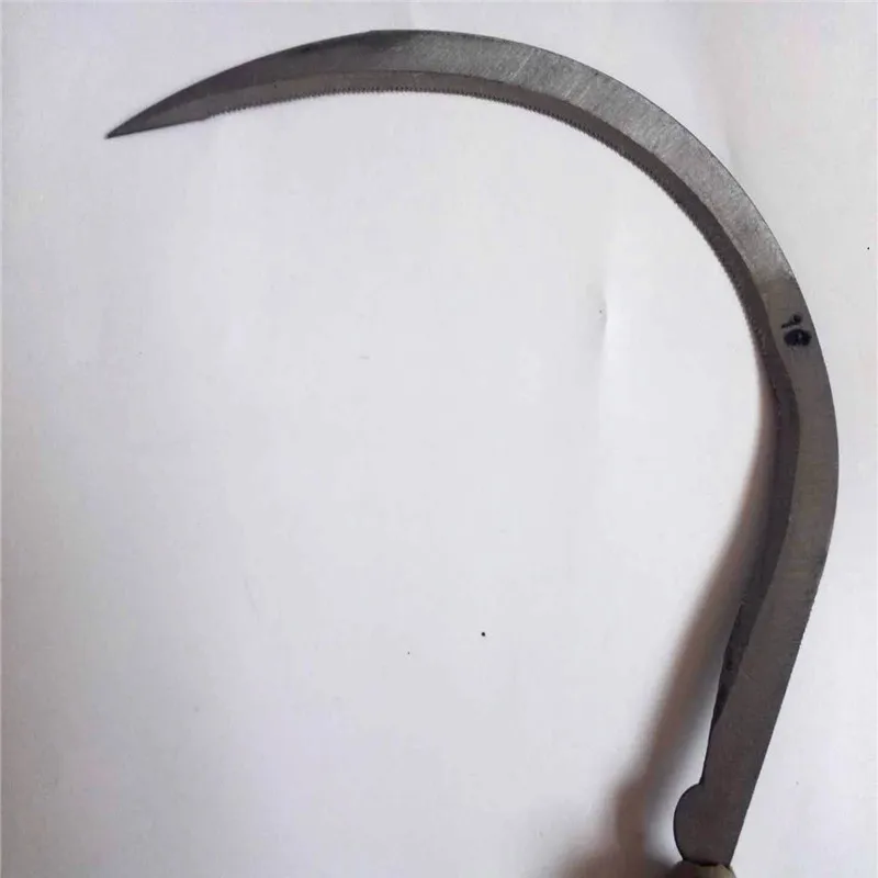 High Quality 14Inch Carbon Steel Hand Sickle Grass Farm Tool S202
