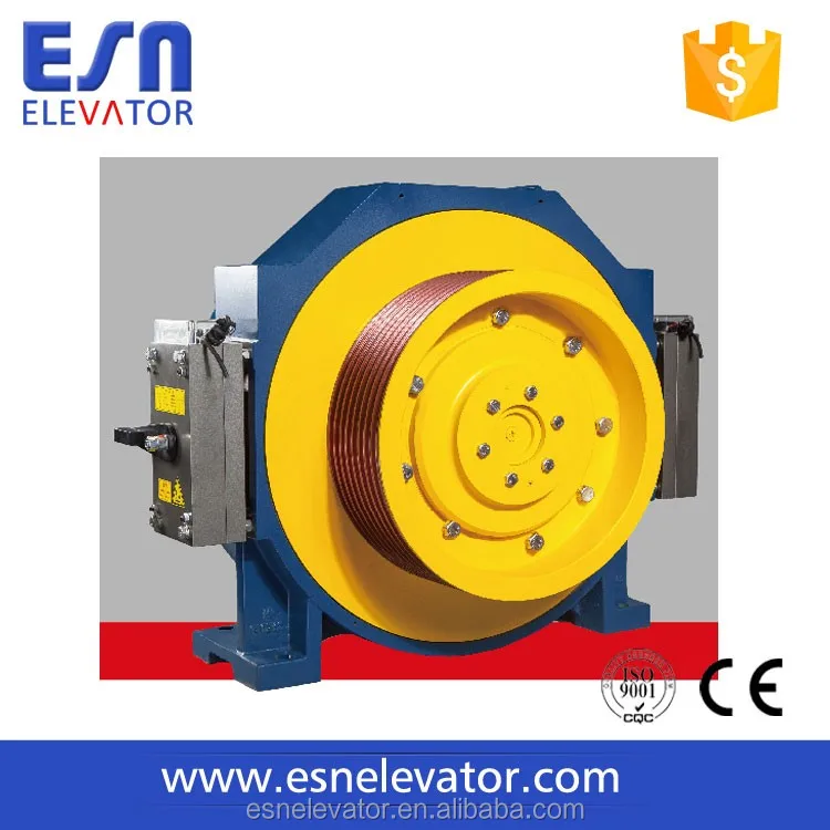 elevator Traction machine gearless 630kg