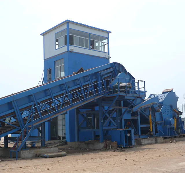 Scrap metal steel iron aluminum can shredder machine(High Quality)