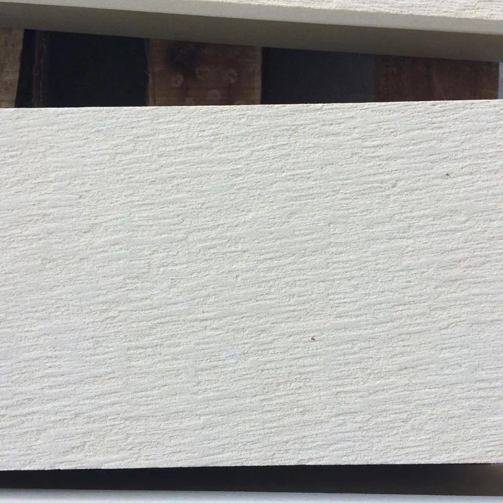 Chinese Bamboo Carving Relief Handmade Beige Sandstone Relief