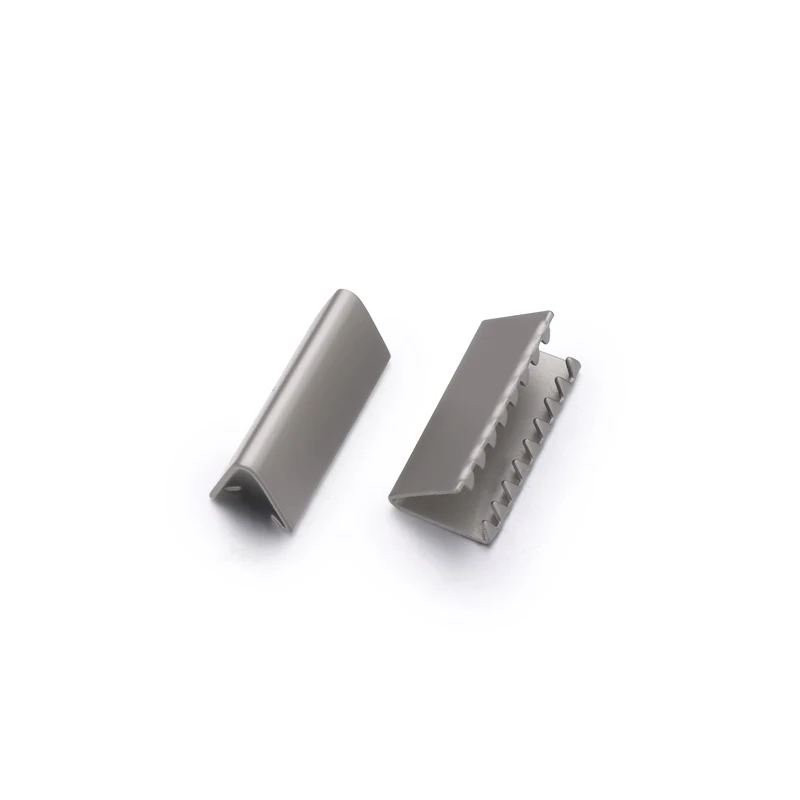 Wholesale colored brass metal stopper cord ends lock for braid