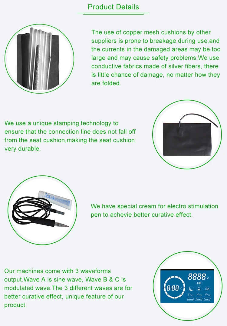 Similar Movas 9000 Home Electric Potential Therapy Device Electrical Therapy Stimulation