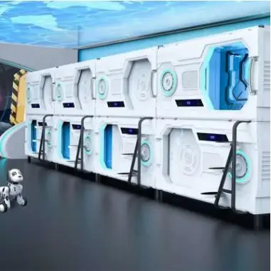 
Multifunctional luxury bedroom pod sleeping box capsule hotel bunk bed 