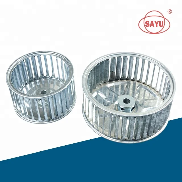
High Quality Metal Galvanized Centrifugal Blower Impeller Wheel 8inch 