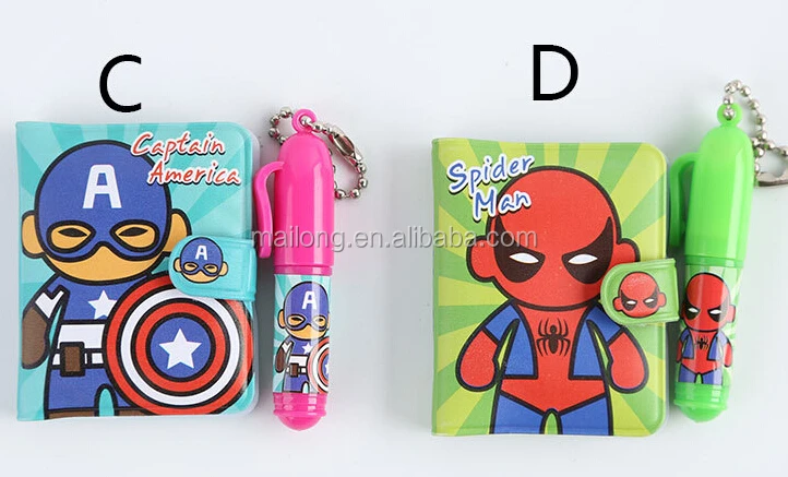 
Diffuse wei alliance Ultron iron man captain America mini laptop for students stationery pen PN3291 