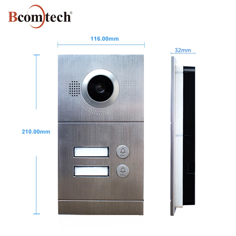 2019 New Arrival Multi-Family Transfer Call Function Video Door Phone For 3-Rooms Villa