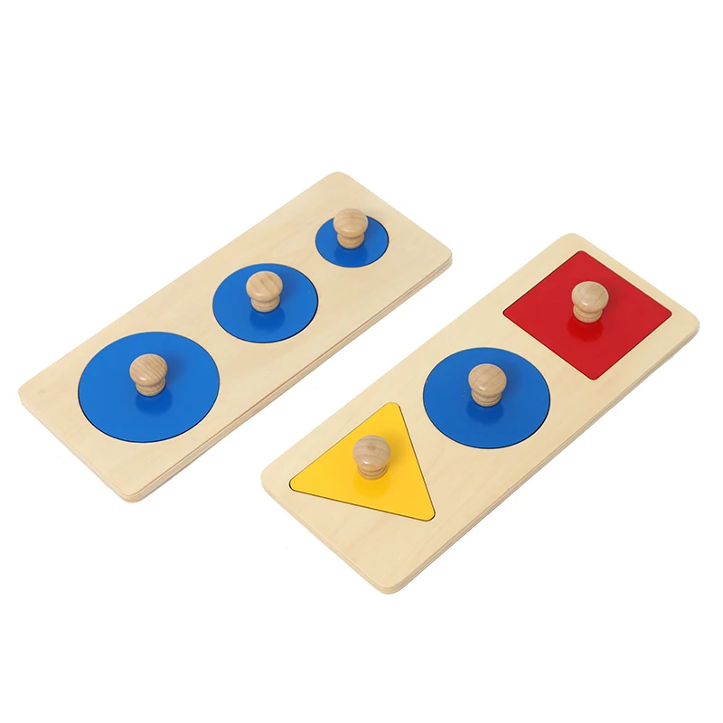 Wooden Toys Hot sell toys High quality montessori materials Kids Toys Object Permanence Box with Tray