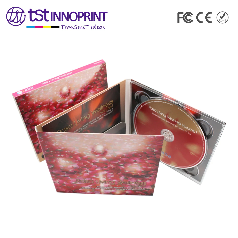 DVD/CD Digipak with Full Colors Printing Booklet