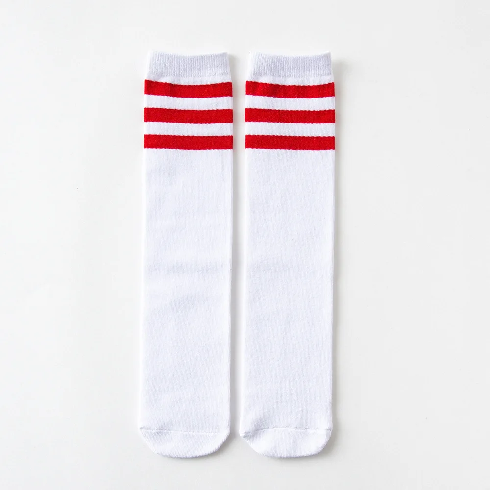 
Hotsale sexy girls with white stripe girl winter kids school socks 
