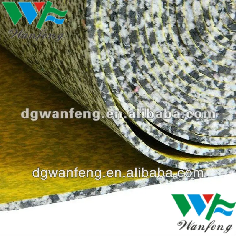 Quality Foam Carpet Underlayment by Rebond Foam