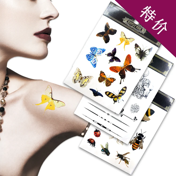 
Special Offer Bulk buy from china stocked intim temporary tattoo printer 