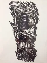 2016 NOVO Design Simples em Preto e Branco 21X15 CM Porte Legal Sexy Beleza Tatuagem À Prova D’ Água #163