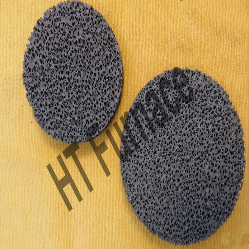 30PPI 40PPI 60PPI silicon carbide foam filter for foundry