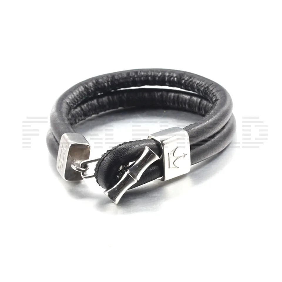 Bamboo Genuine Leather Bracelet