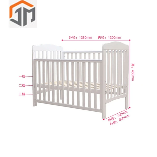 Мебель из сосновой древесины, односпальные кровати для новорожденных