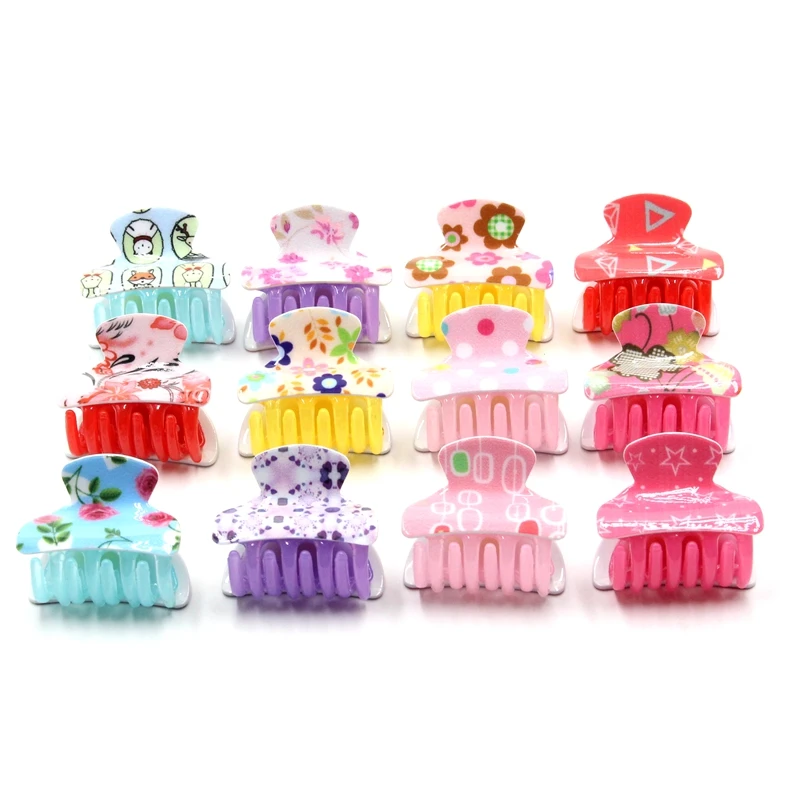 
Fashion Flower Colorful Design Hair Claw Clip 
