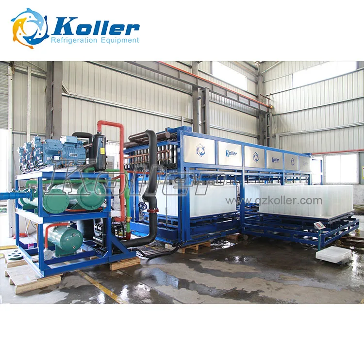 Koller 20000 кг/день DK200 автоматическая машина для прямого охлаждения льда рыбного промысла