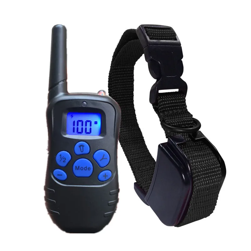 [Shock Vibration Beep] Electric Remote Rechargeable and Waterproof Bark Pet Dog Training Collar