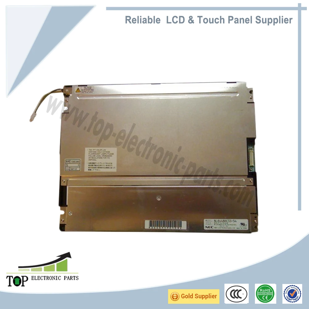 10,4 inch NLT 640(RGB)x480(VGA) разрешение точки NL6448BC33-54 TFT ЖК-панель экран дисплей монитор 4:3(H:V), с холодным катодом (CCFL светодиодная подсветка