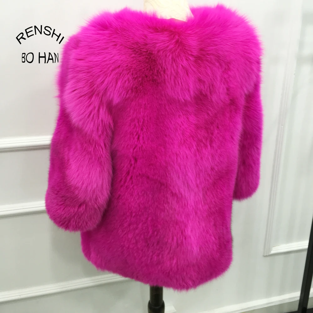 Factory Different Types Fashion Women Fur Coat With Many Colors