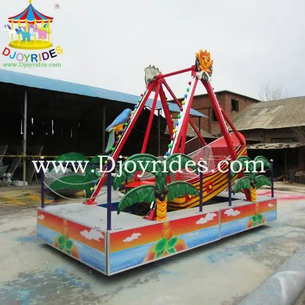 Amusement Kiddy ride small pirate boat