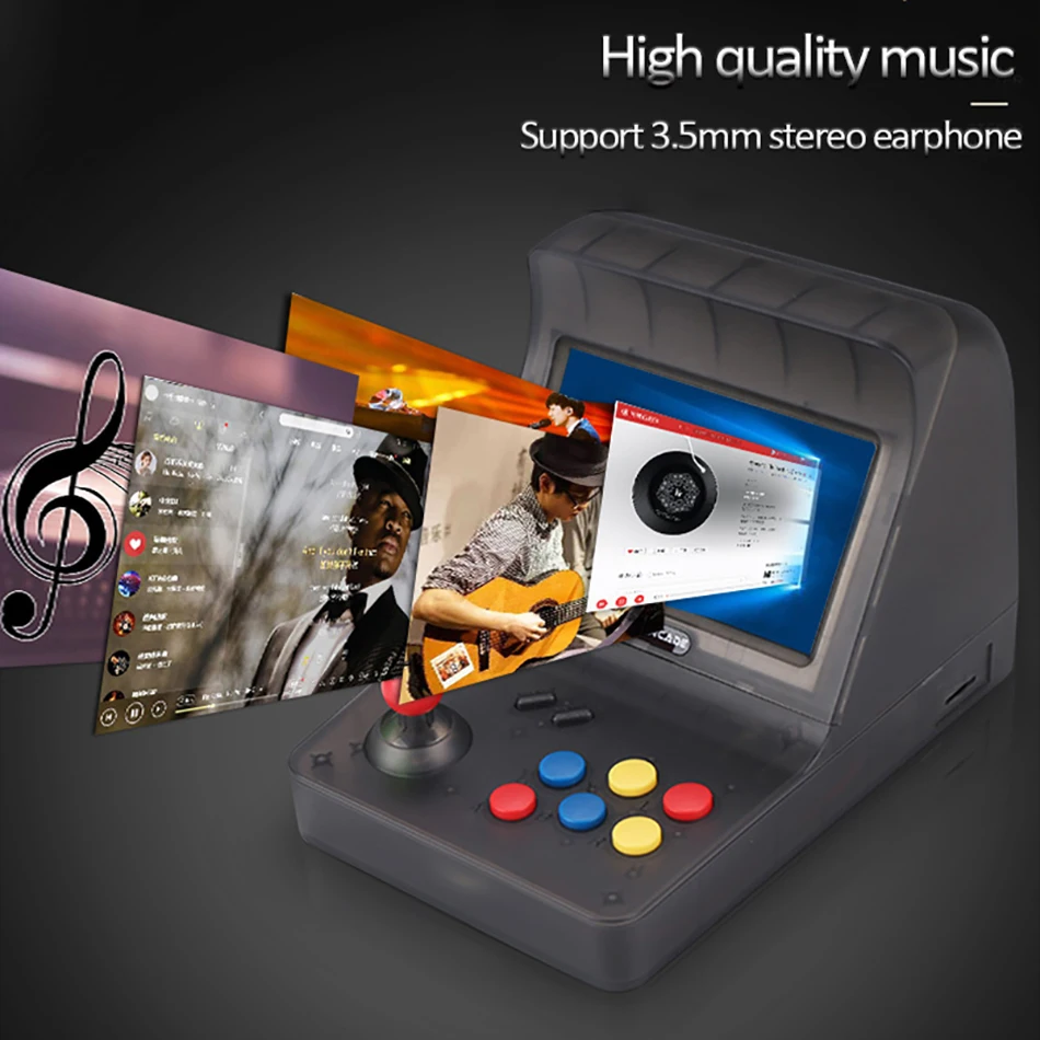 Portable Retro Mini Handheld Game Console 4.3 Inch 64bit 3000 Video Games classical Family Game Console Gift RETRO ARCADE