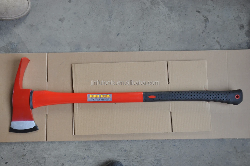 Fire chisel axe with fiberglass handle A621