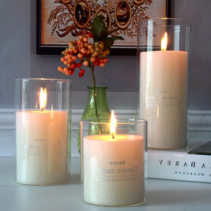 
Clear Plastic Tealight Cups / Polycarbonate Candle Cup High borosilicate Candle Cup 