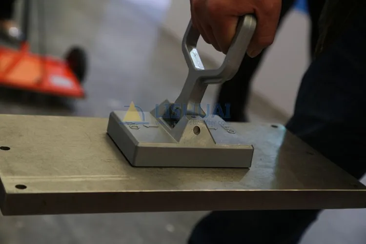 Lishuai 50kg Durable Portable Permanent Magnetic Lifter/Lifting Magnet for Steel Plate