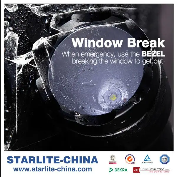 STARLITE 2*C aluminum alloy led torch light