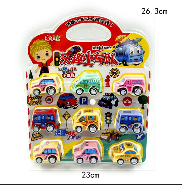 thermoforming  PET blister clamshell packaging  box   with hanger   for mini  figure  model car