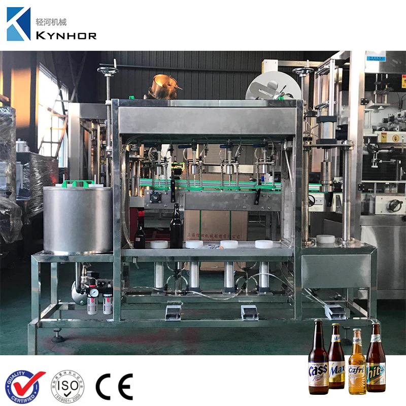 Small Capacity Manual / Semi Automatic Kombucha Filling Machine